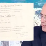 Μακάριος-Λαζαρίδης-–-Έδειξε-το-πτυχίο-του-onair:-“Αποφοίτησα-το-1992,-ήταν-ένα-πολύ-δύσκολο-πρόγραμμα-σπουδών,-ο-διορισμός-μου-το-2007-ήταν-νόμιμος”-(Εικόνα-&-βίντεο)