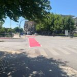 Ποδηλατόδρομοι-Τρικάλων:-Το-βάψιμο-έγινε-είδηση