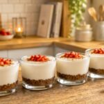 Δροσερό-cheesecake-στο-ποτήρι-με-υλικό-έκπληξη!