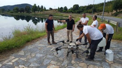 Ελασσόνα:-Παρεμβάσεις-με-drone-κατά-των-κουνουπιών