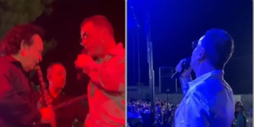 Γιώργος-Μαζωνάκης:-Τραγούδησε-το-«Απορώ»-σε-πανηγύρι-στα-Καμένα-Βούρλα-και-υποκλίθηκε-στο-κλαρίνο-του-Βασίλη-Σαλέα-–-Δείτε-βίντεο