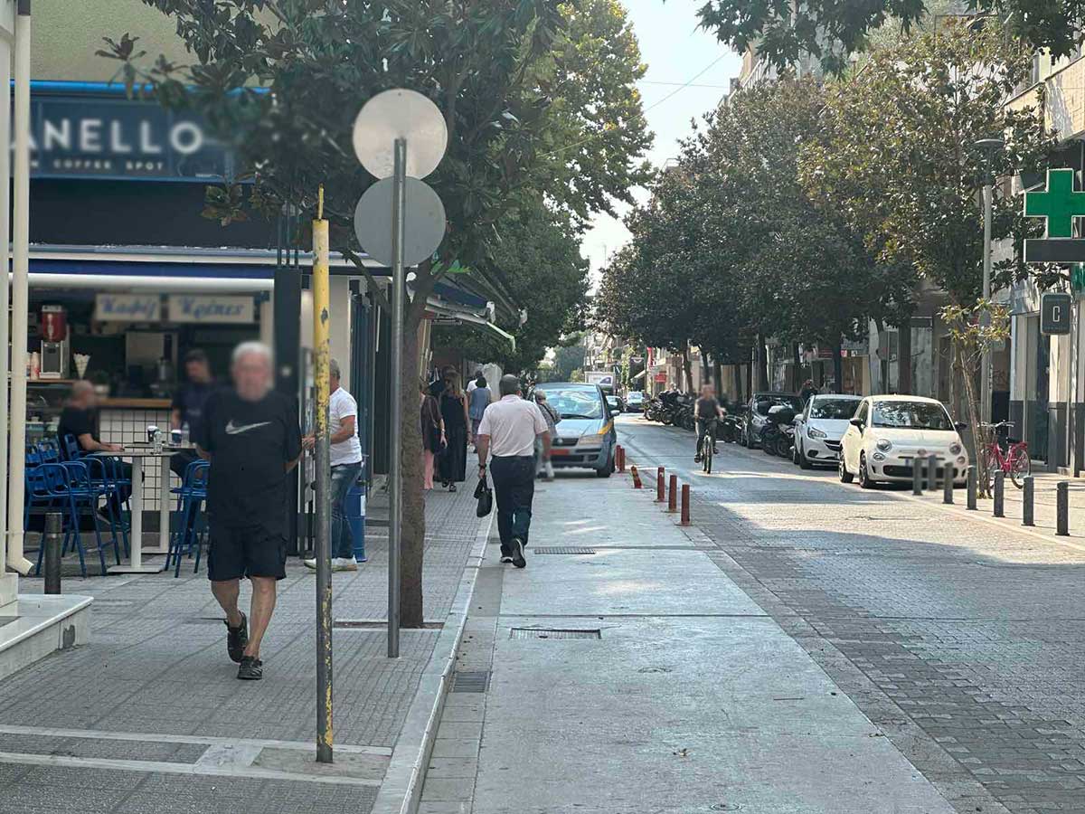 Τρίκαλα:-Ο-ποδηλατόδρομος-της-Καποδιστρίου-σε-ρόλο…-λύσης-ανάγκης