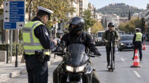 Τρίκαλα-–-21-παραβάσεις-για-κράνος-σε-208-ελέγχους