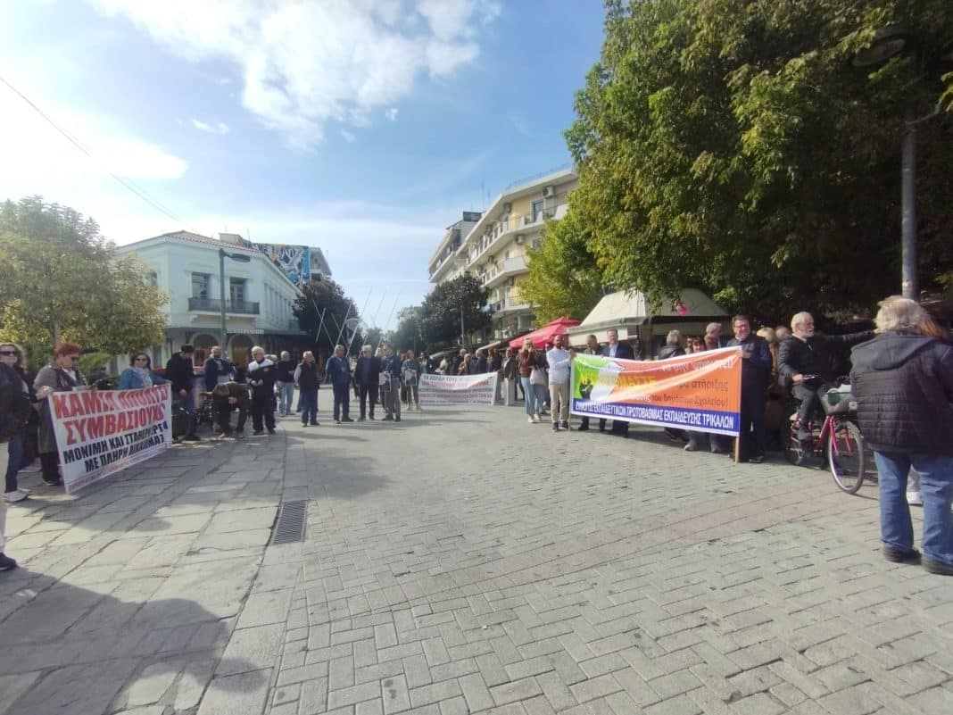 Τρίκαλα:-Κοινή-κινητοποίηση-για-Υγεία,-Παιδεία-και-εργασία